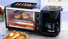 Breakfast Set 3 in 1 Coffee Maker/Oven/Griddle